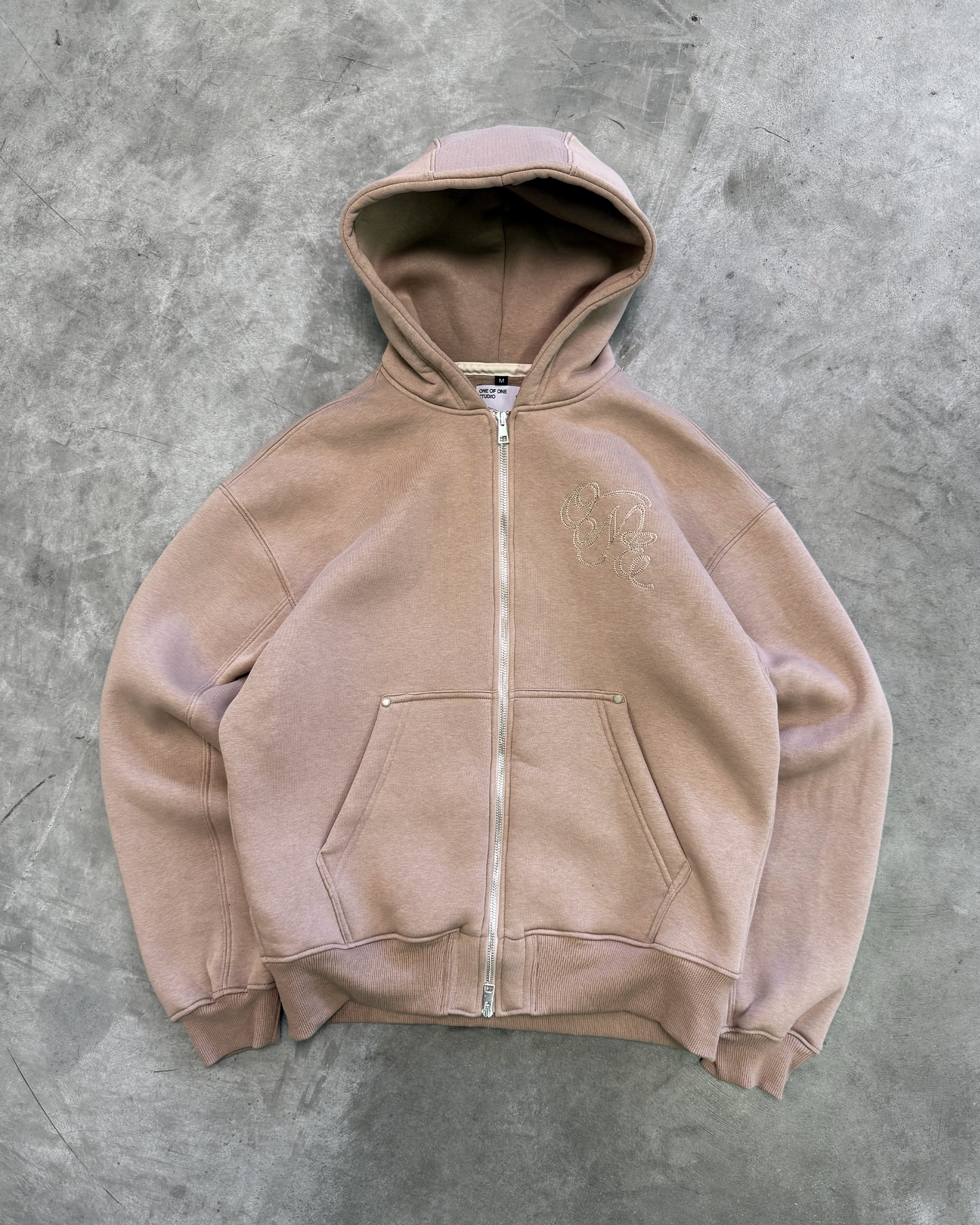 Type 01 - Double Zip Hoodie - Beige