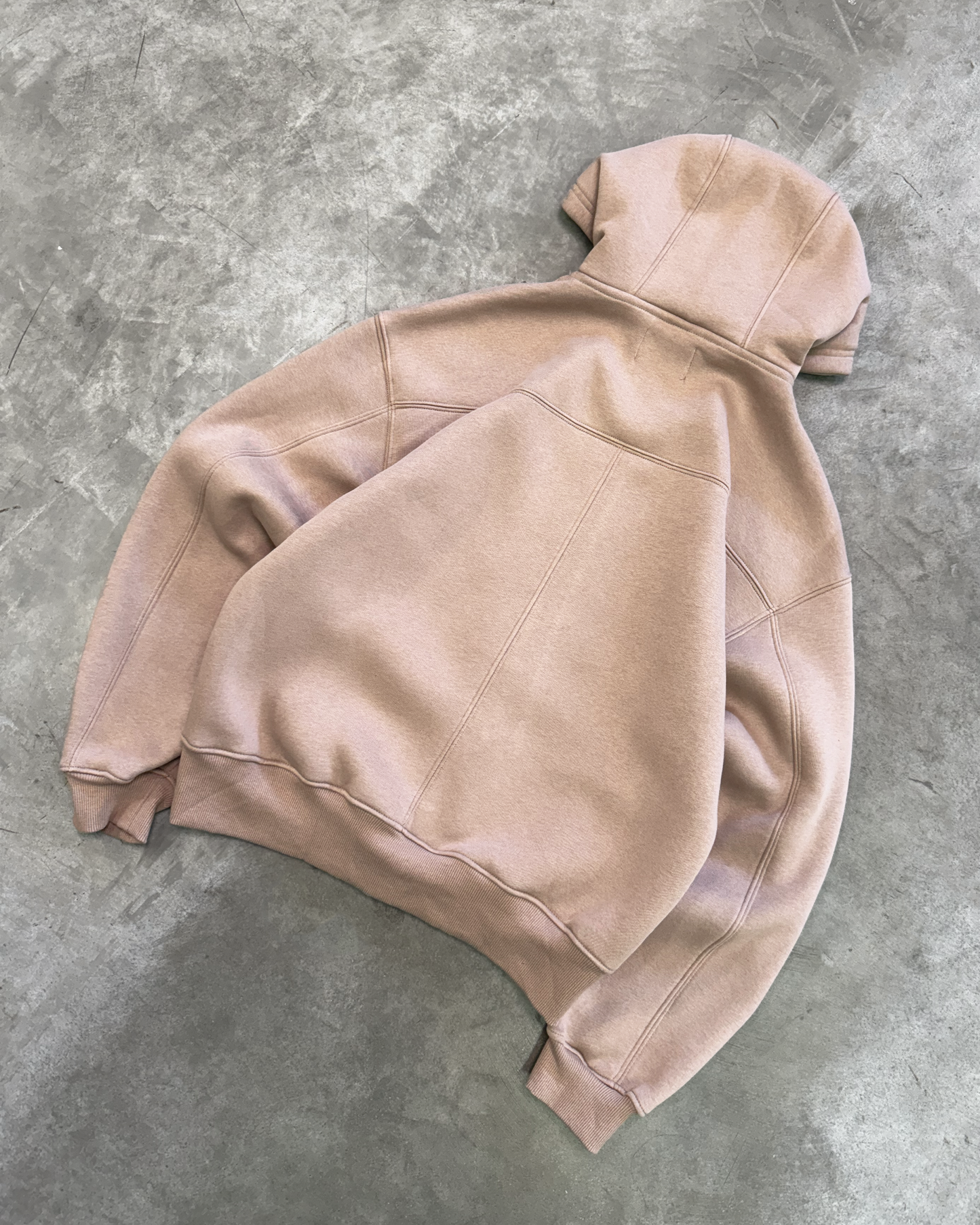 Type 01 - Double Zip Hoodie - Beige