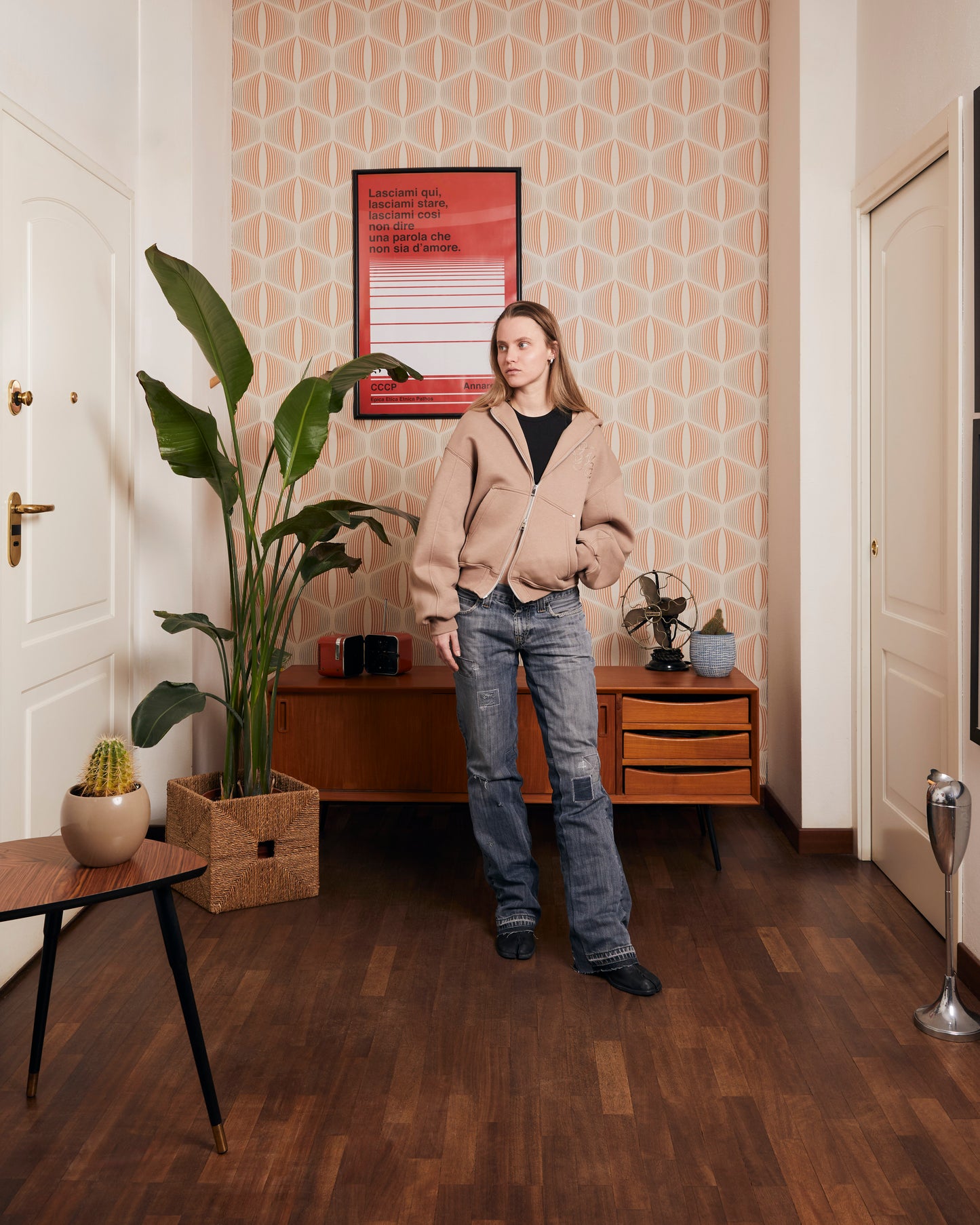 Type 01 - Double Zip Hoodie - Beige