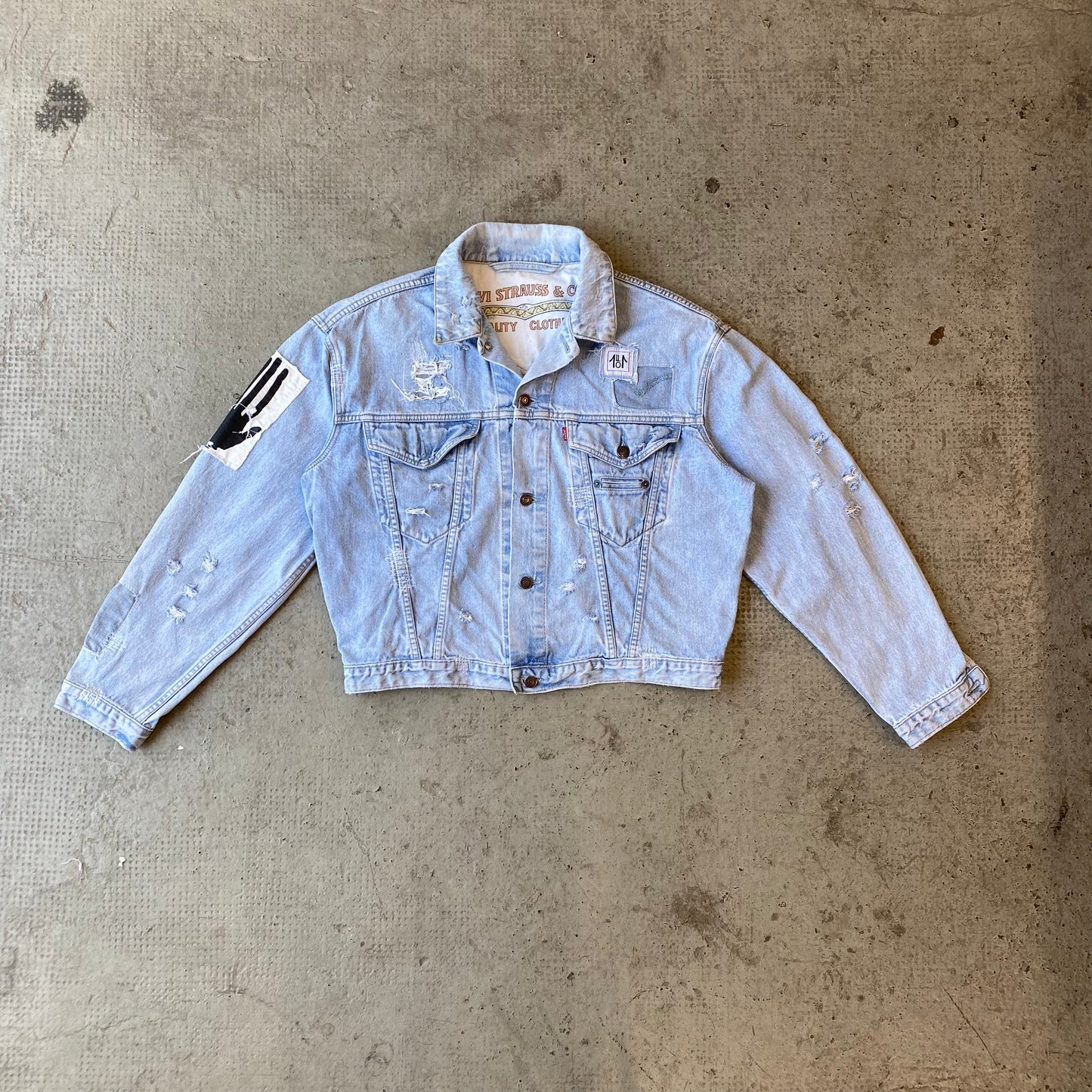LEVI'S PATCH JACKET SUGAR PAPER