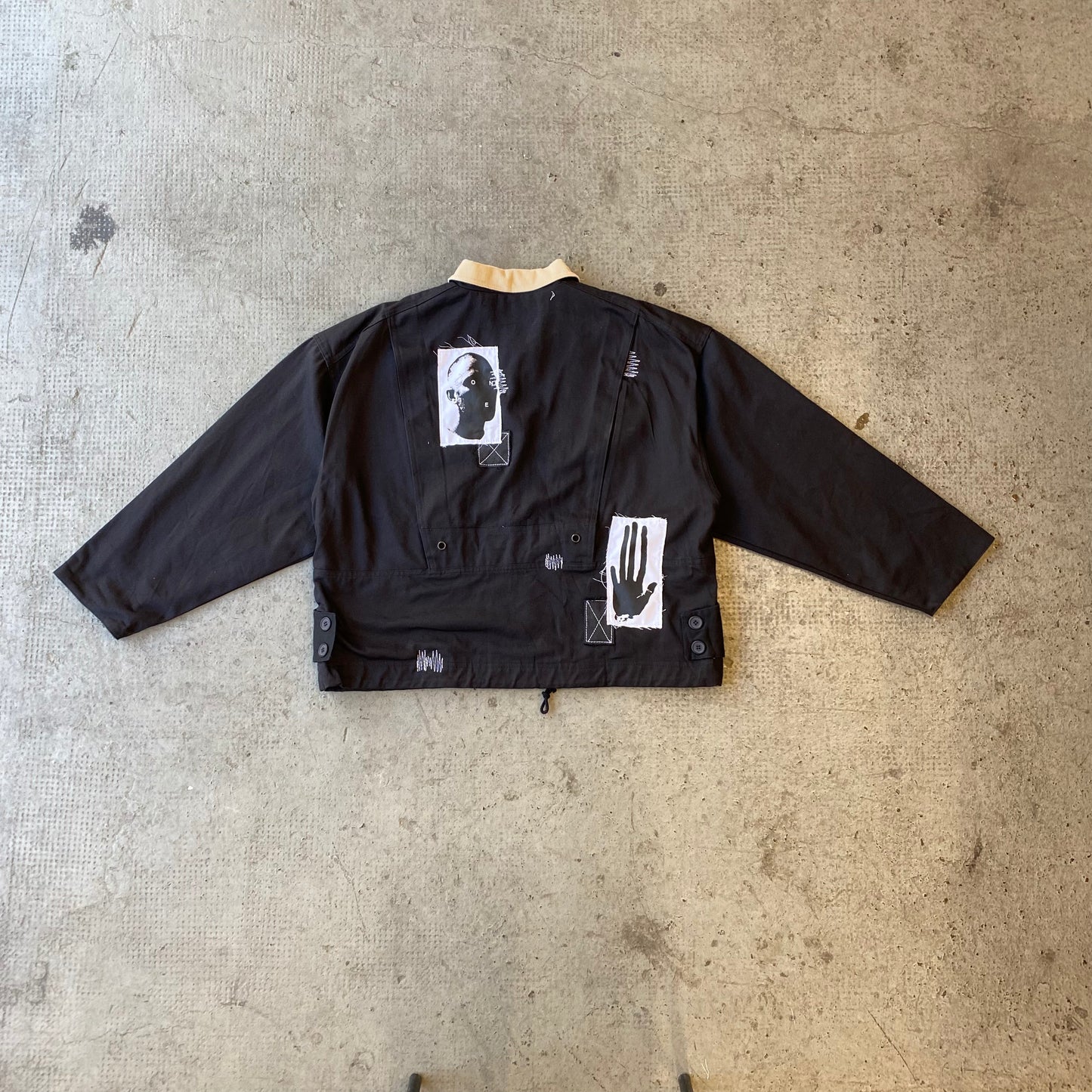 PATCH JACKET BLACK