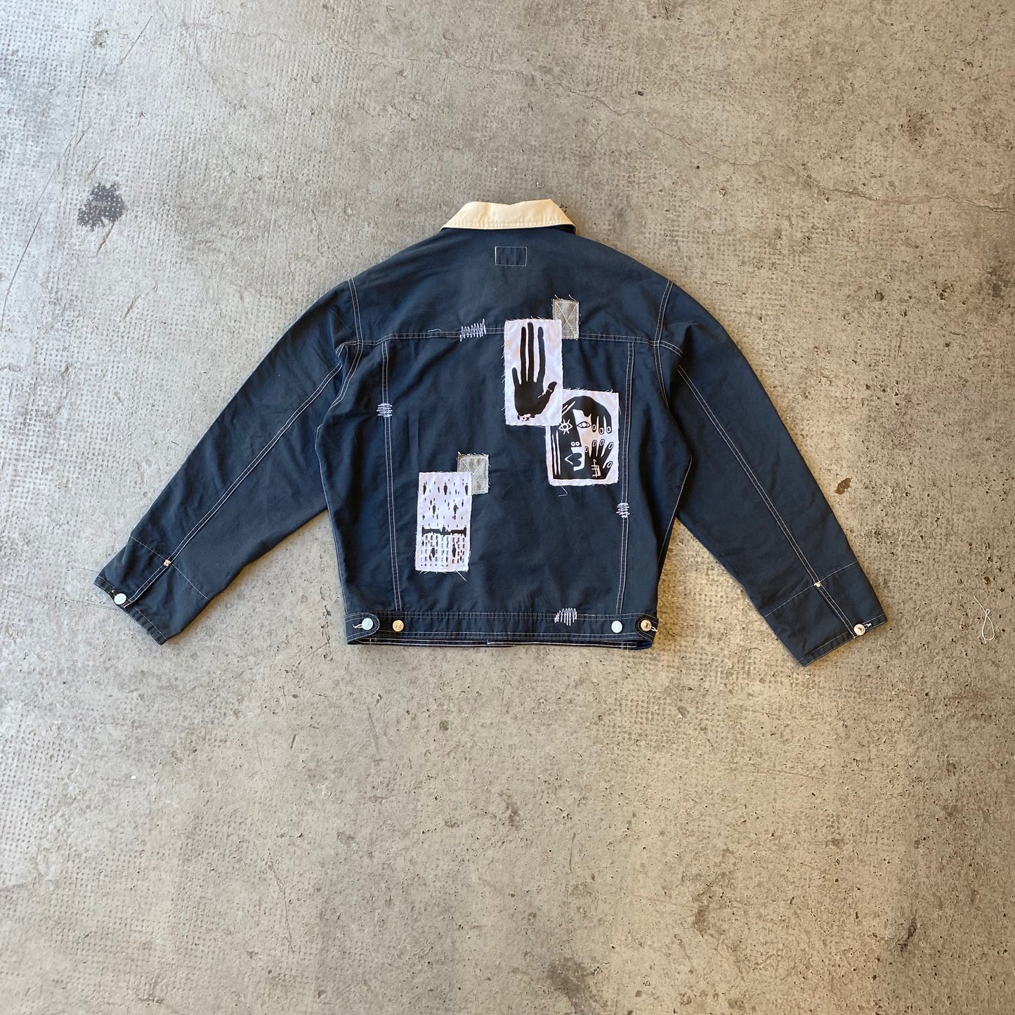 LEVI'S PATCH JACKET DEEP BLUE