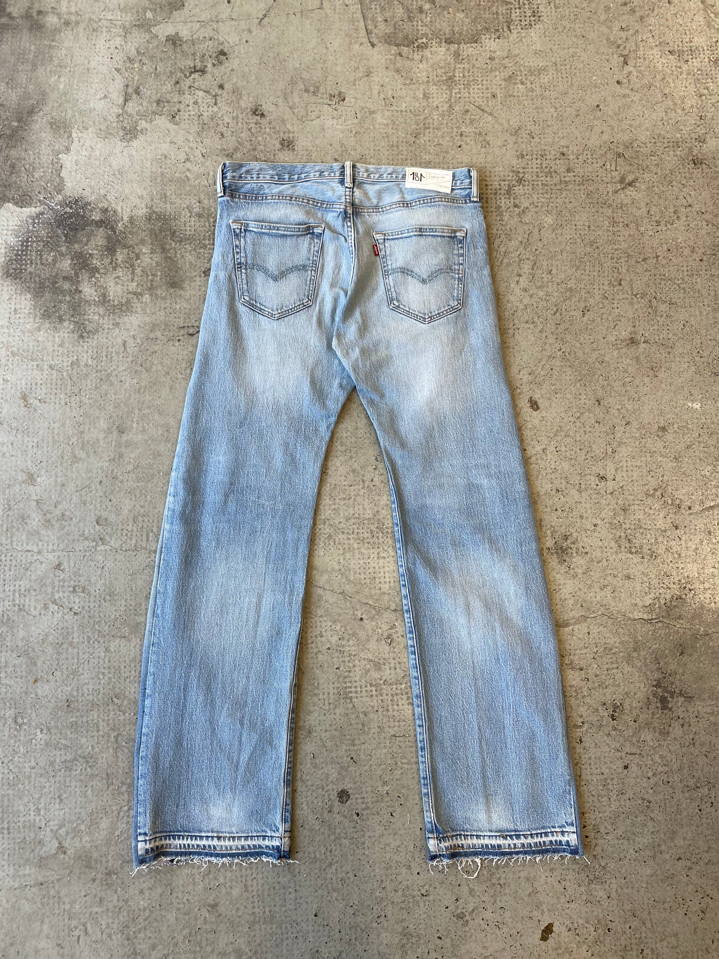 501 LEVI'S WORK V3 "EXAGGERATED" FADED BLUE