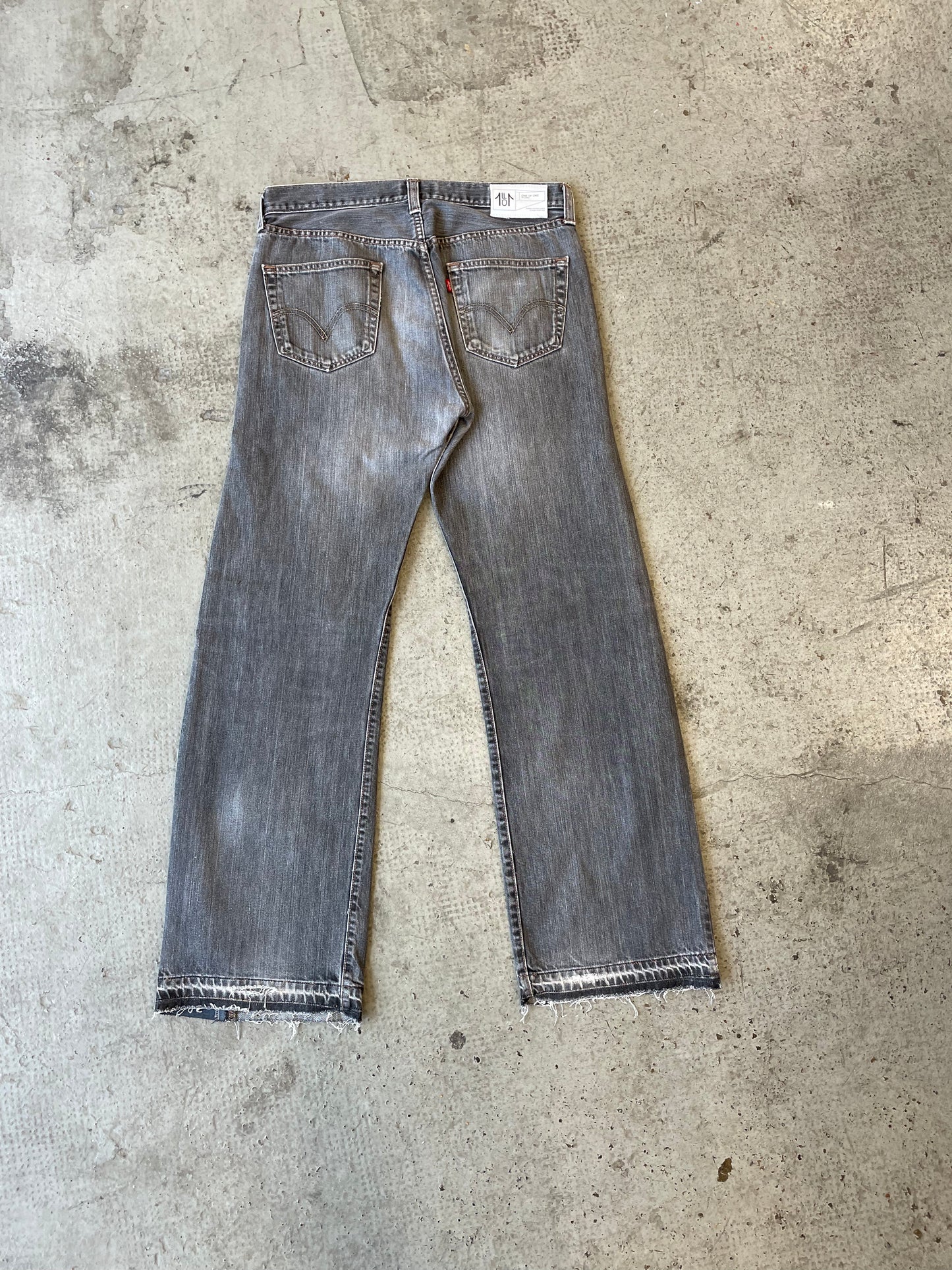 501 LEVI'S WORK V3 "EXAGGERATED" DIRTY GREY