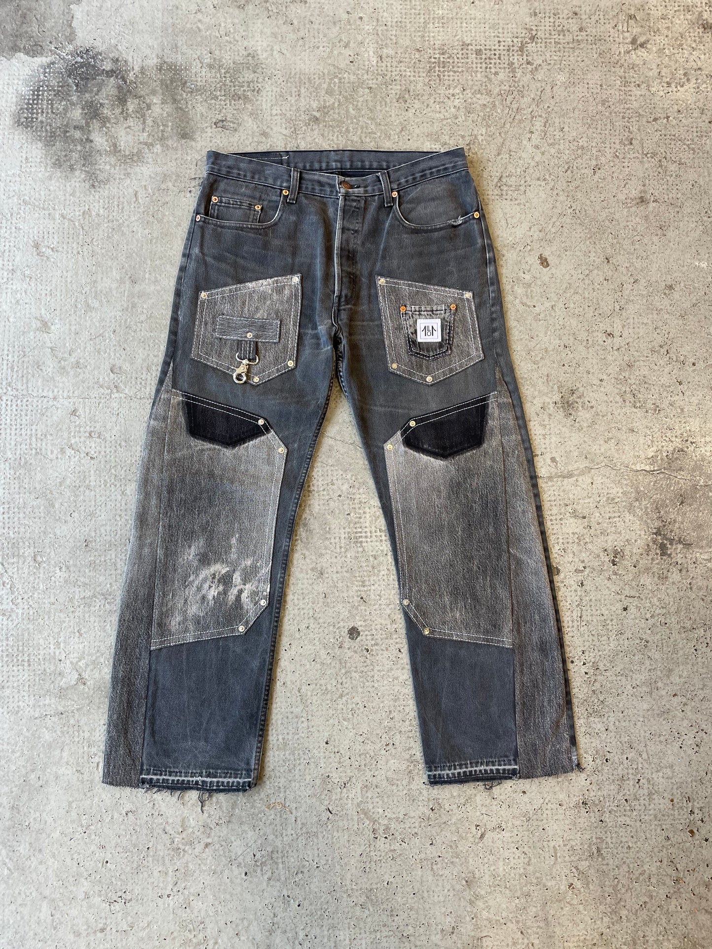 501 LEVI'S WORK V3 "EXAGGERATED" DUSTY GREY