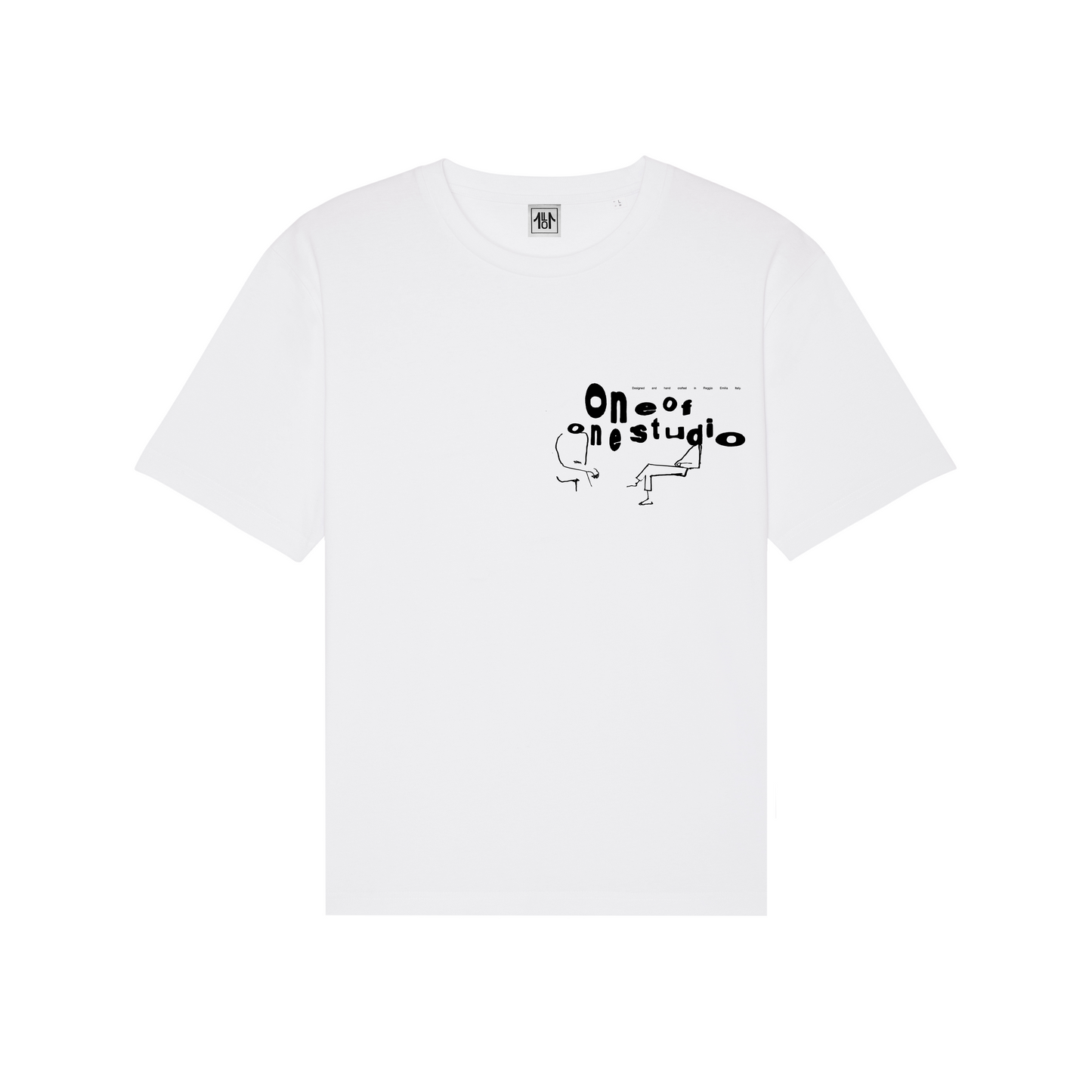 LETTERFACE TSHIRT - WHITE