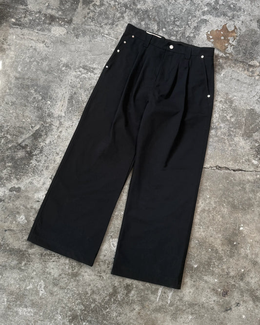PLEATED PANTS RIPSTOP