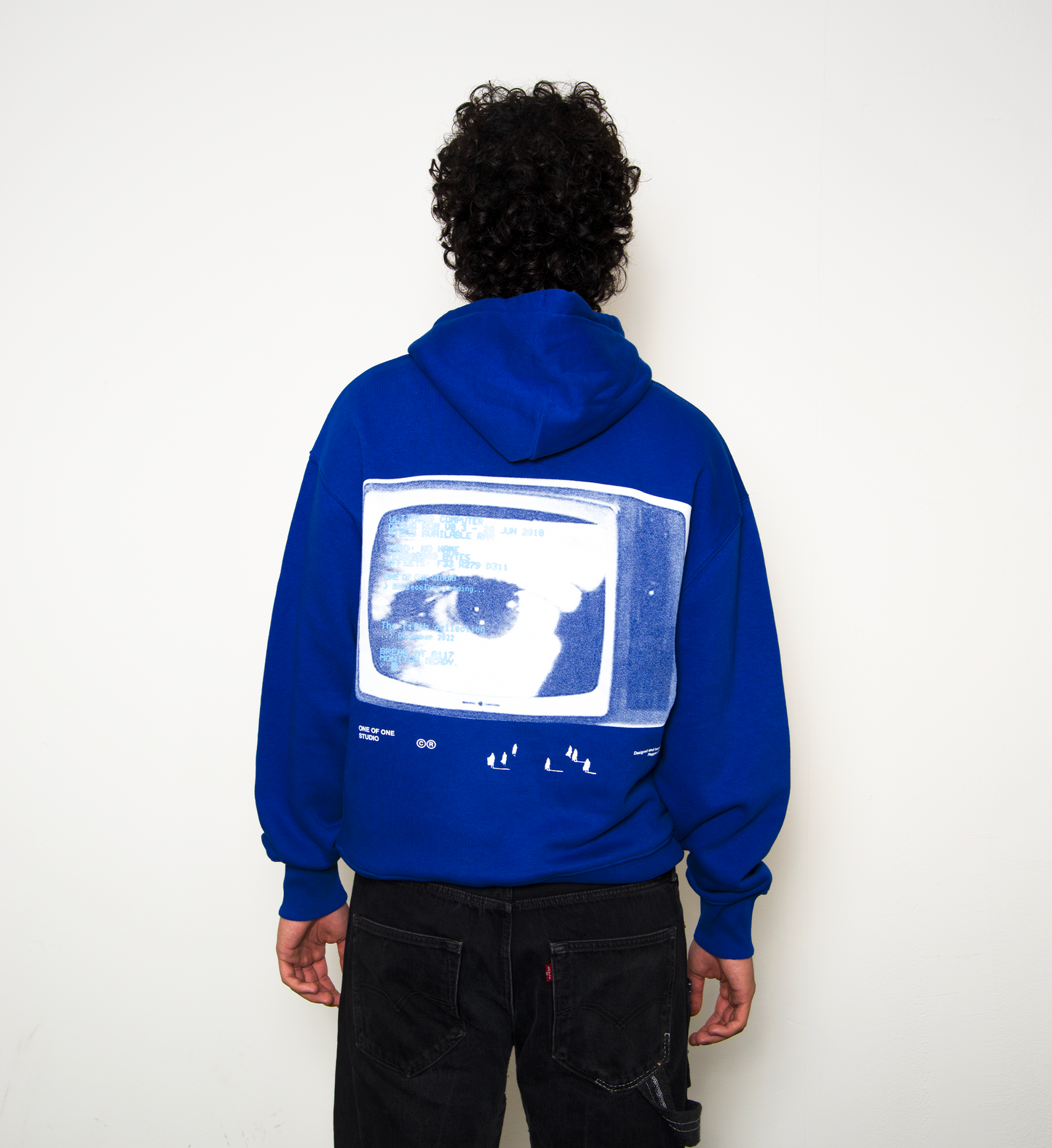 HOODIE EYE LOADING - BLUE