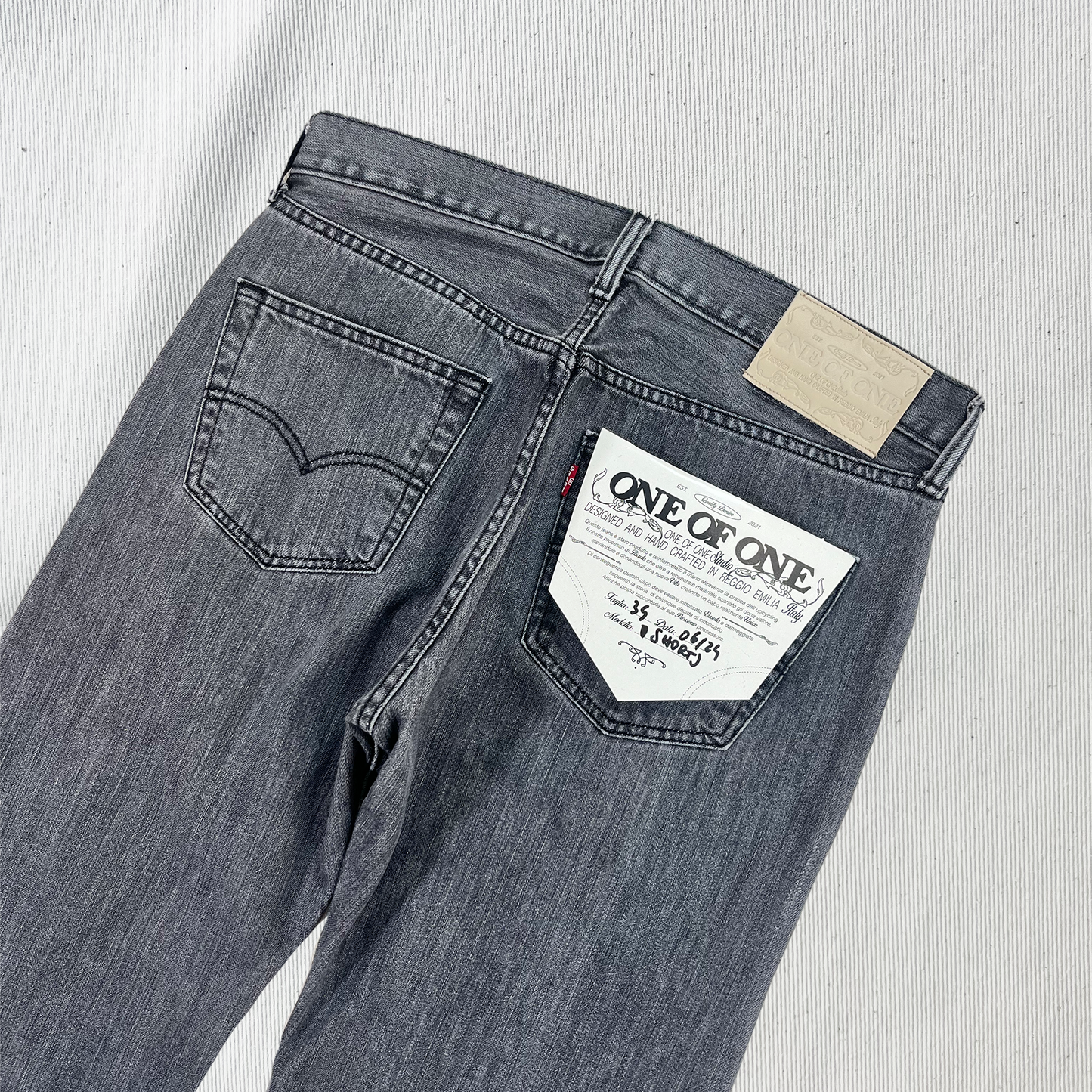 LEVI'S 501 - GRAY