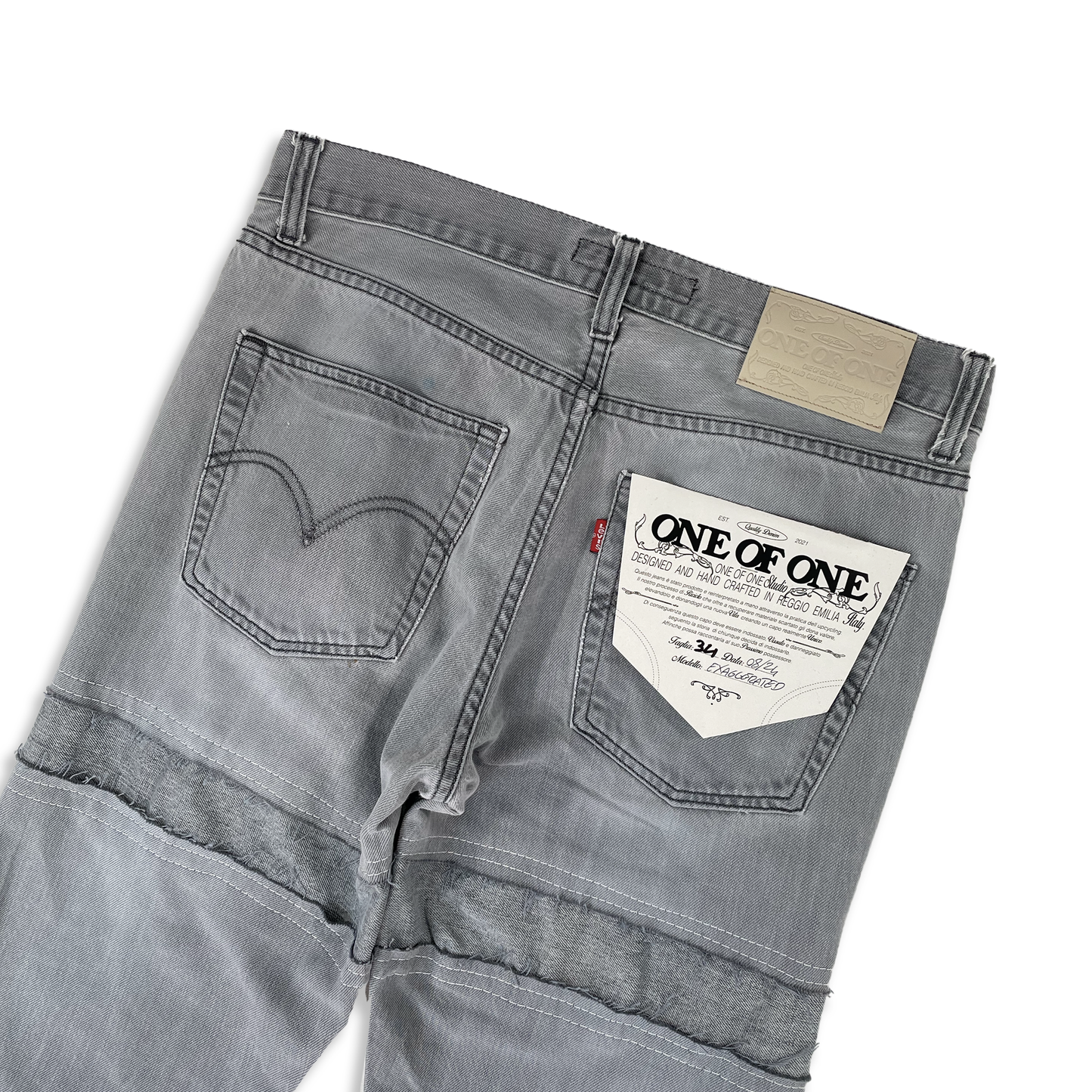 LEVI'S 501 - LIGHT GRAY - W34