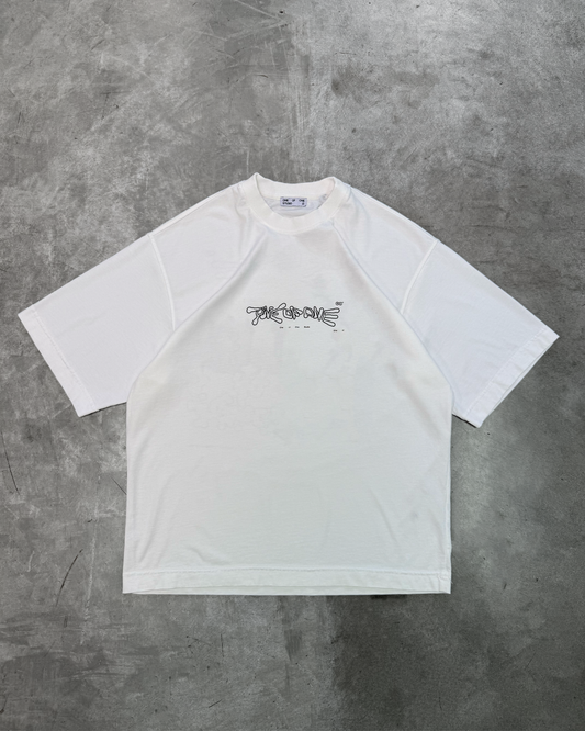 COLLAGE TEE - WHITE