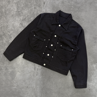 TYPE 001 DEEP BLACK DENIM JACKET