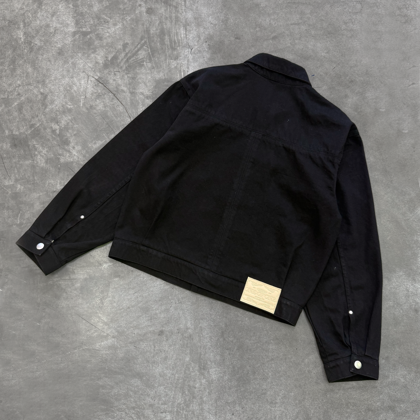 TYPE 001 DEEP BLACK DENIM JACKET