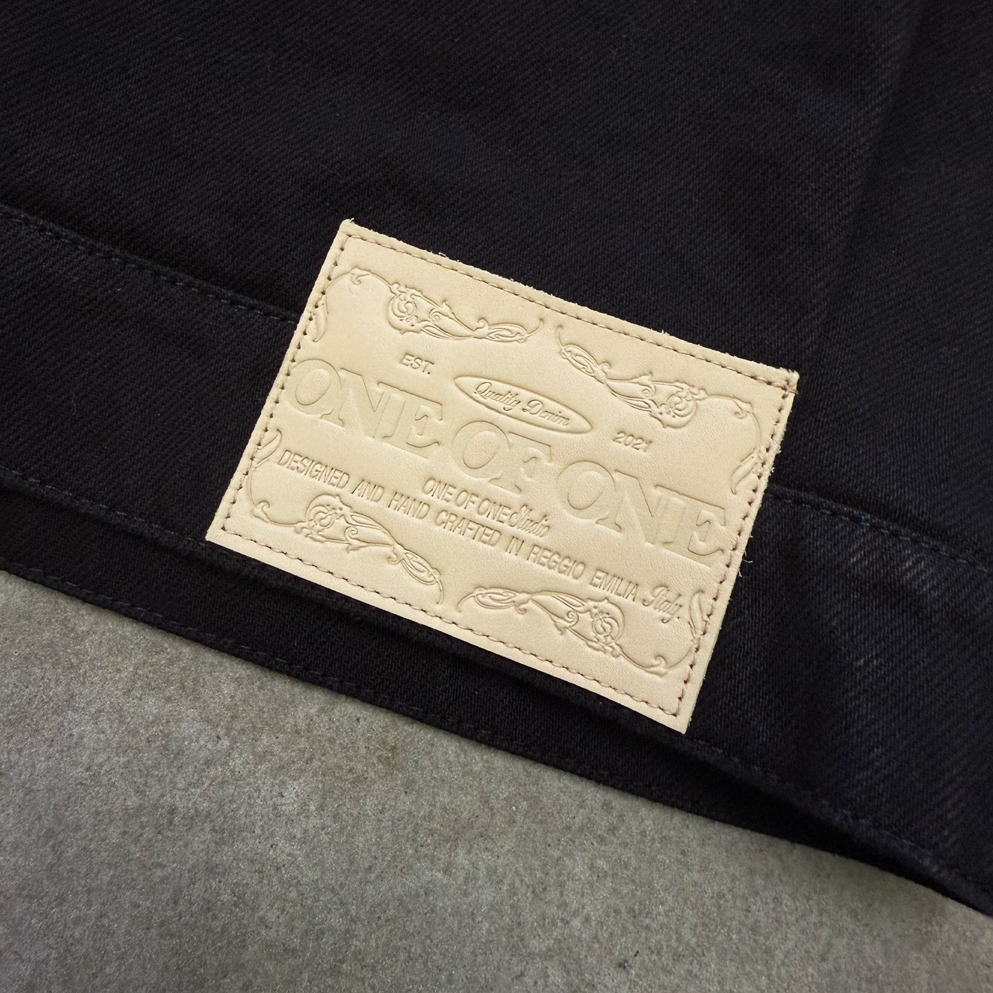 TYPE 001 DEEP BLACK DENIM JACKET