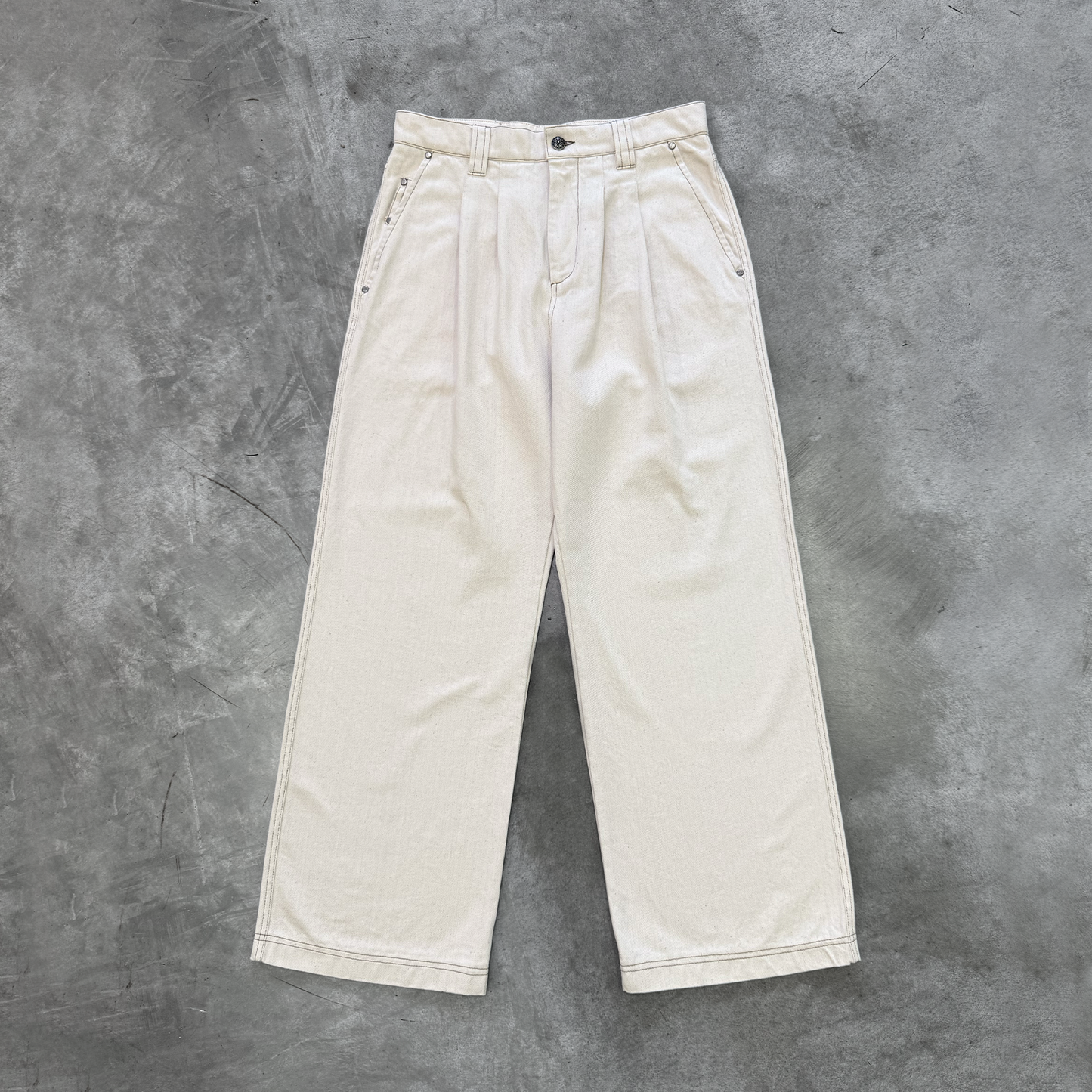 TYPE 001 NATURAL DENIM PANTS