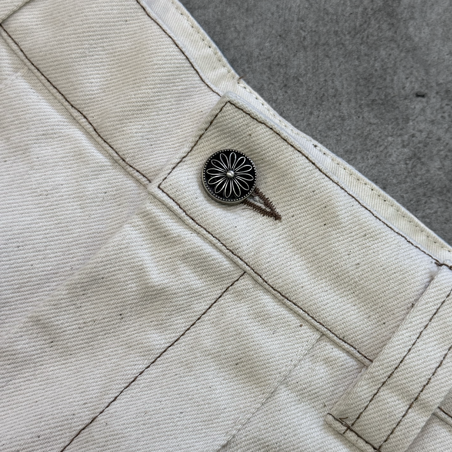 TYPE 001 NATURAL DENIM PANTS