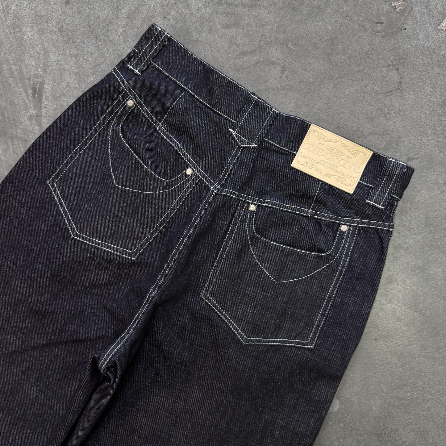 TYPE 001 RAW DENIM PANTS