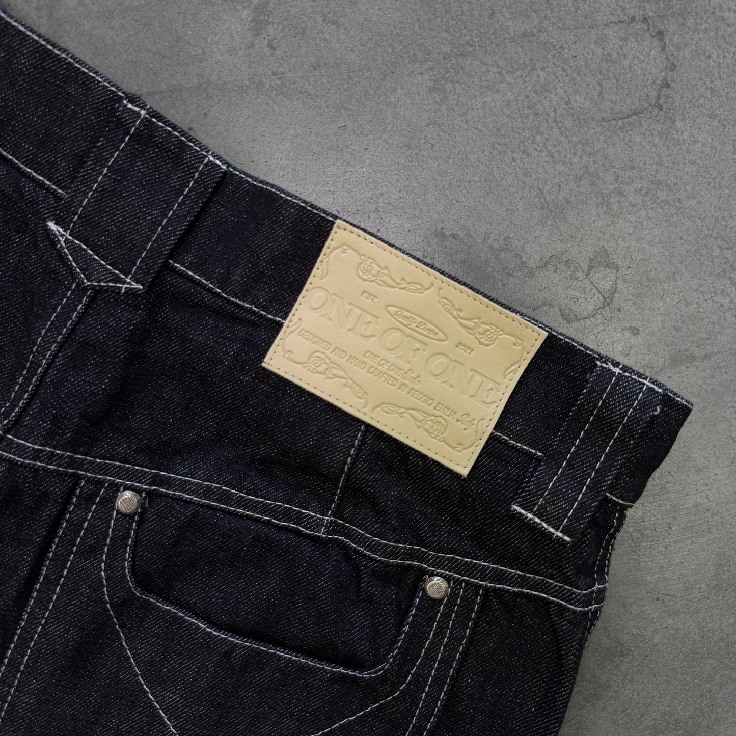 TYPE 001 RAW DENIM PANTS