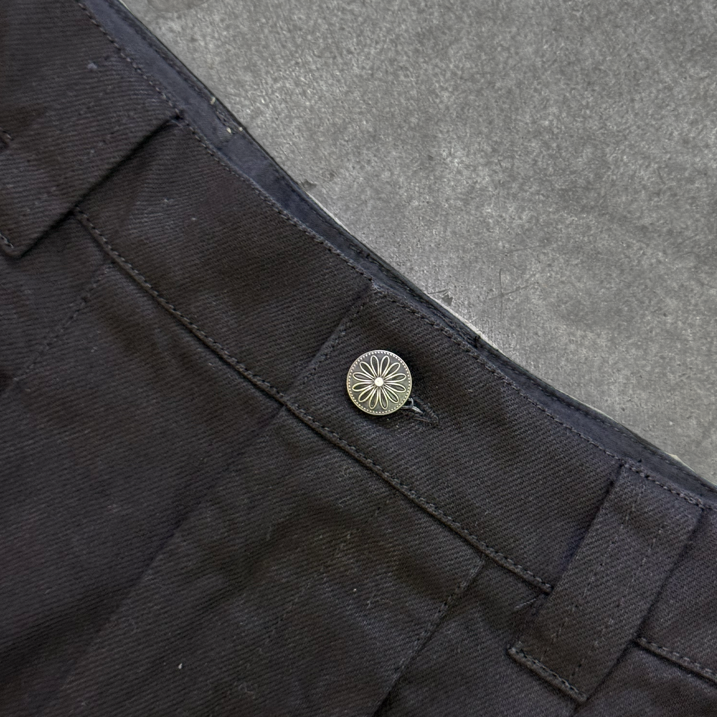 TYPE 001 DEEP BLACK DENIM PANTS