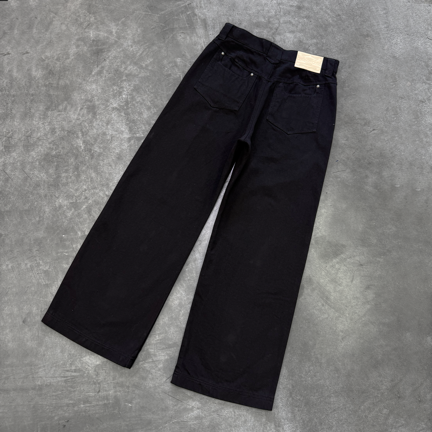 TYPE 001 DEEP BLACK DENIM PANTS