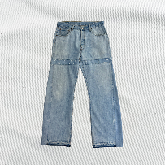 501 LEVI'S EXAGGERATED "LIGHT BLUE"
