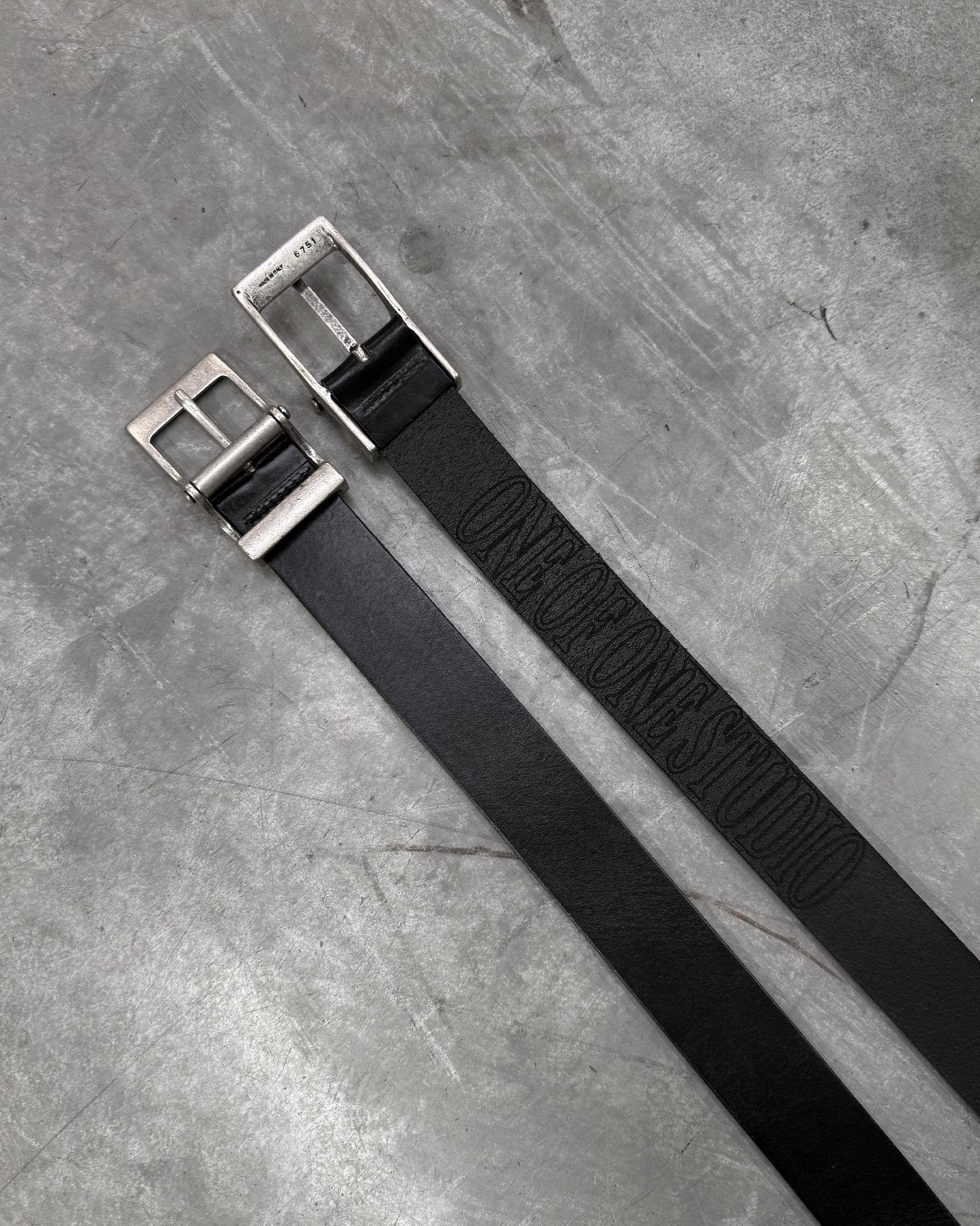 BULL LEATHER BELT - TYPE 1