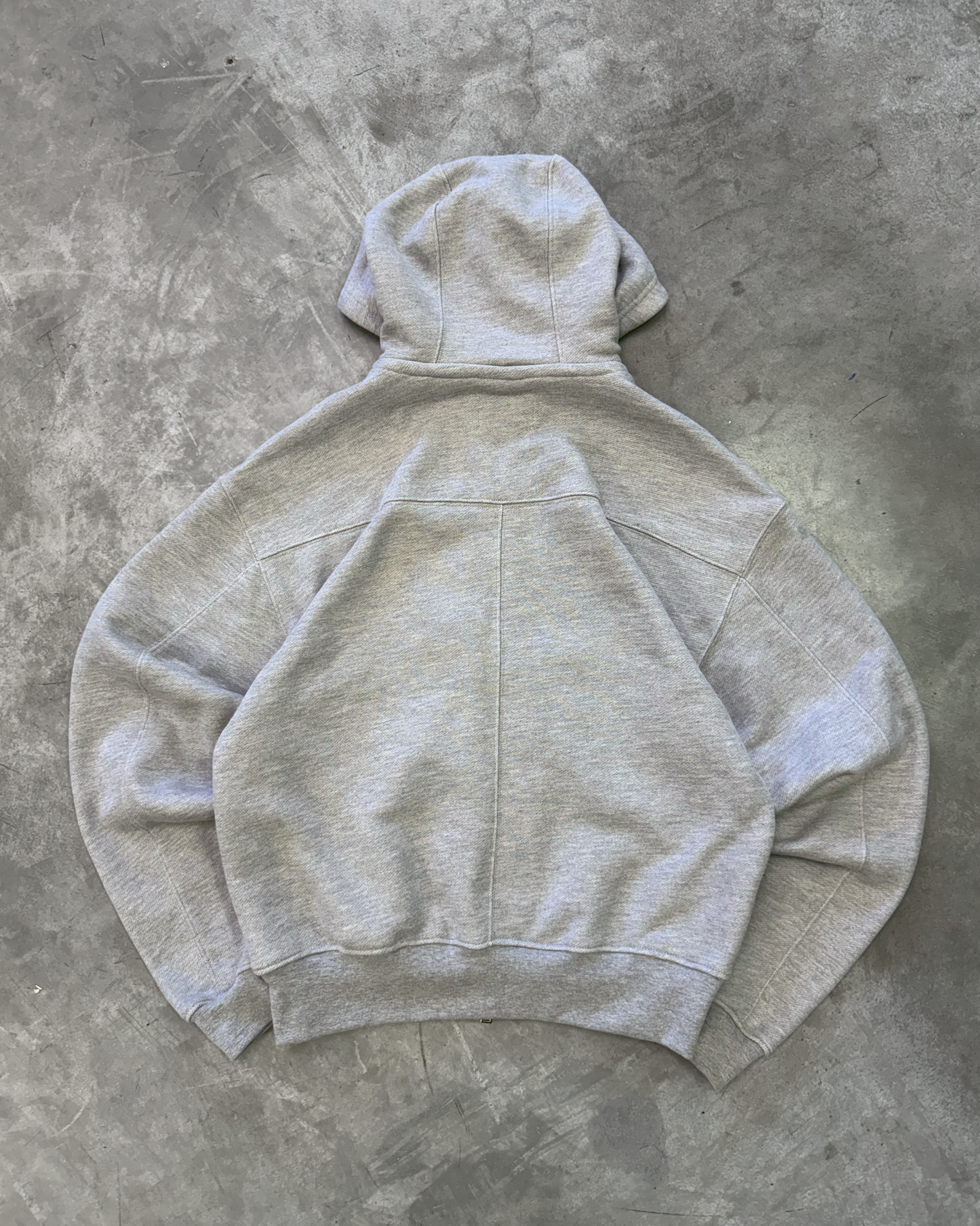 Type 02 - Double Zip Hoodie - Gray