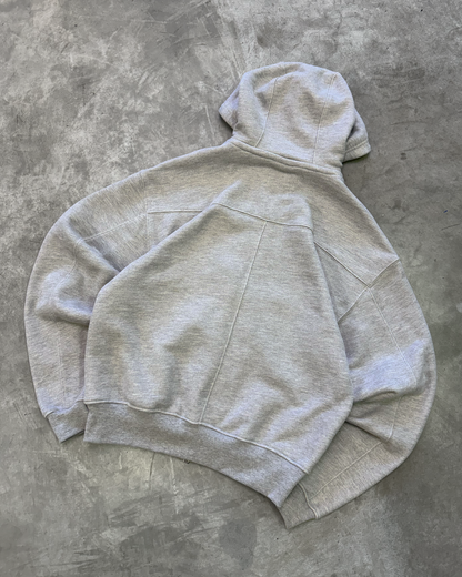 Type 02 - Double Zip Hoodie - Gray