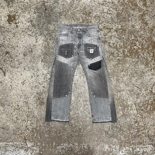 501 LEVI'S WORK V3 "EXAGGERATED" DIRTY GREY