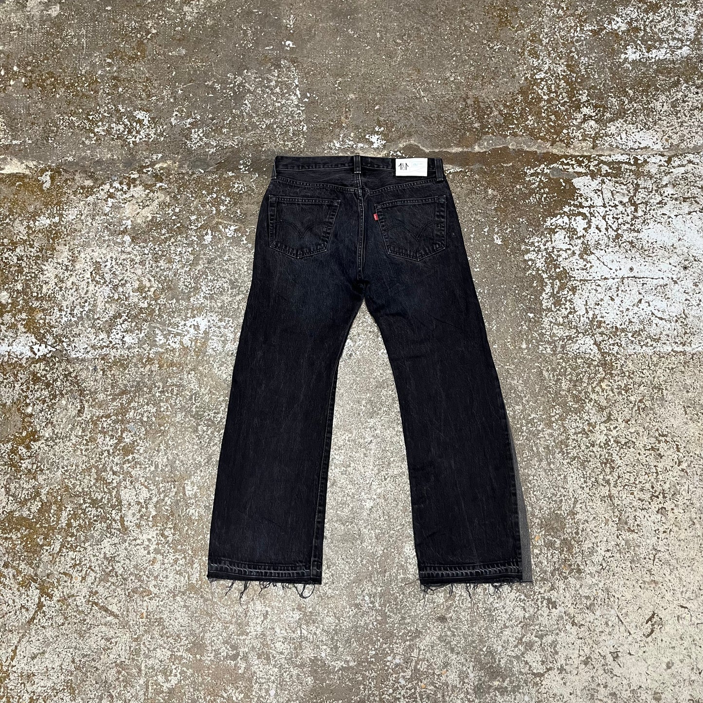 501 LEVI'S WORK V3 "EXAGGERATED" CHARCOAL BLACK