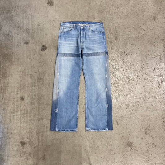 501 LEVI'S EXAGGERATED FADED BLUE