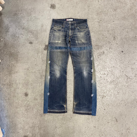 501 LEVI'S EXAGGERATED DIRTY BLUE