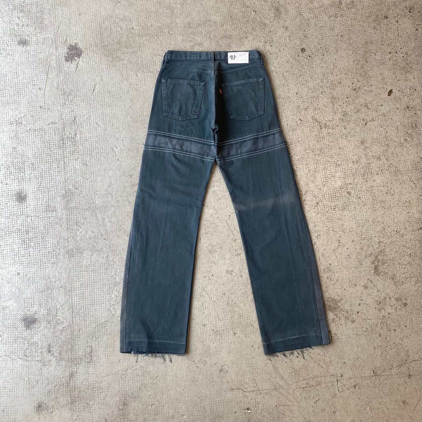 501 LEVI'S EXAGGERATED SWAMP GREEN