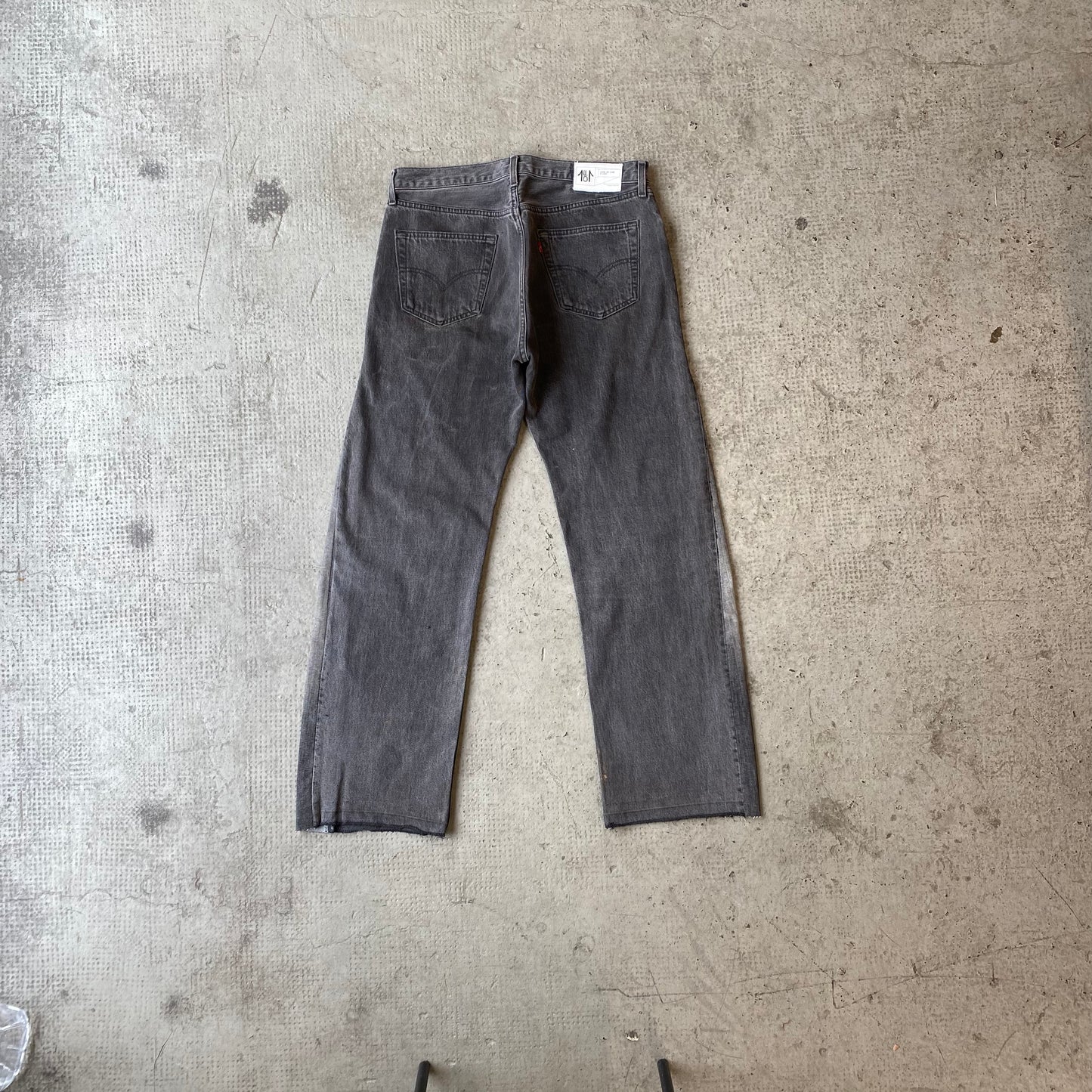 501 LEVI'S WORK V3 "EXAGGERATED" DARK GREY