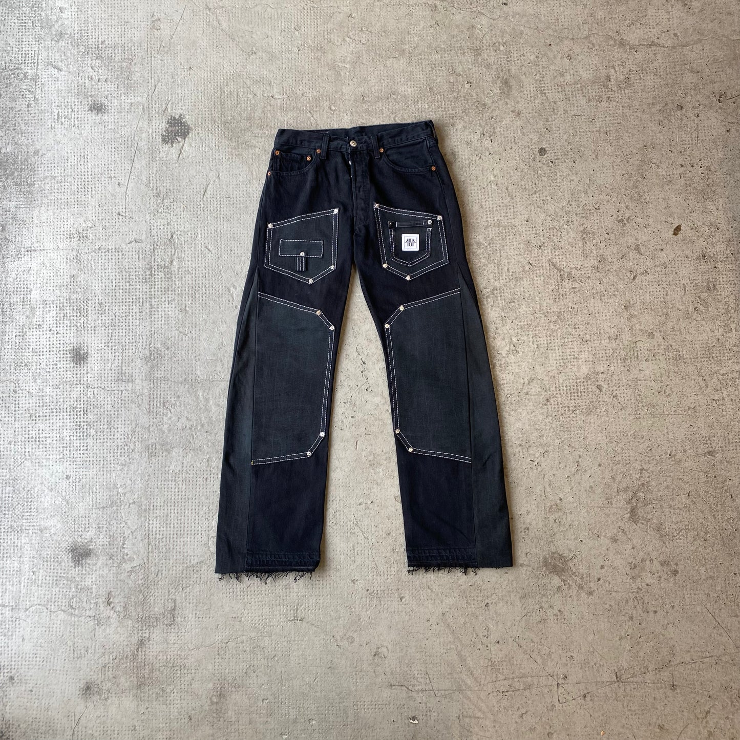 501 LEVI'S WORK V3 "EXAGGERATED" DEEP BLACK