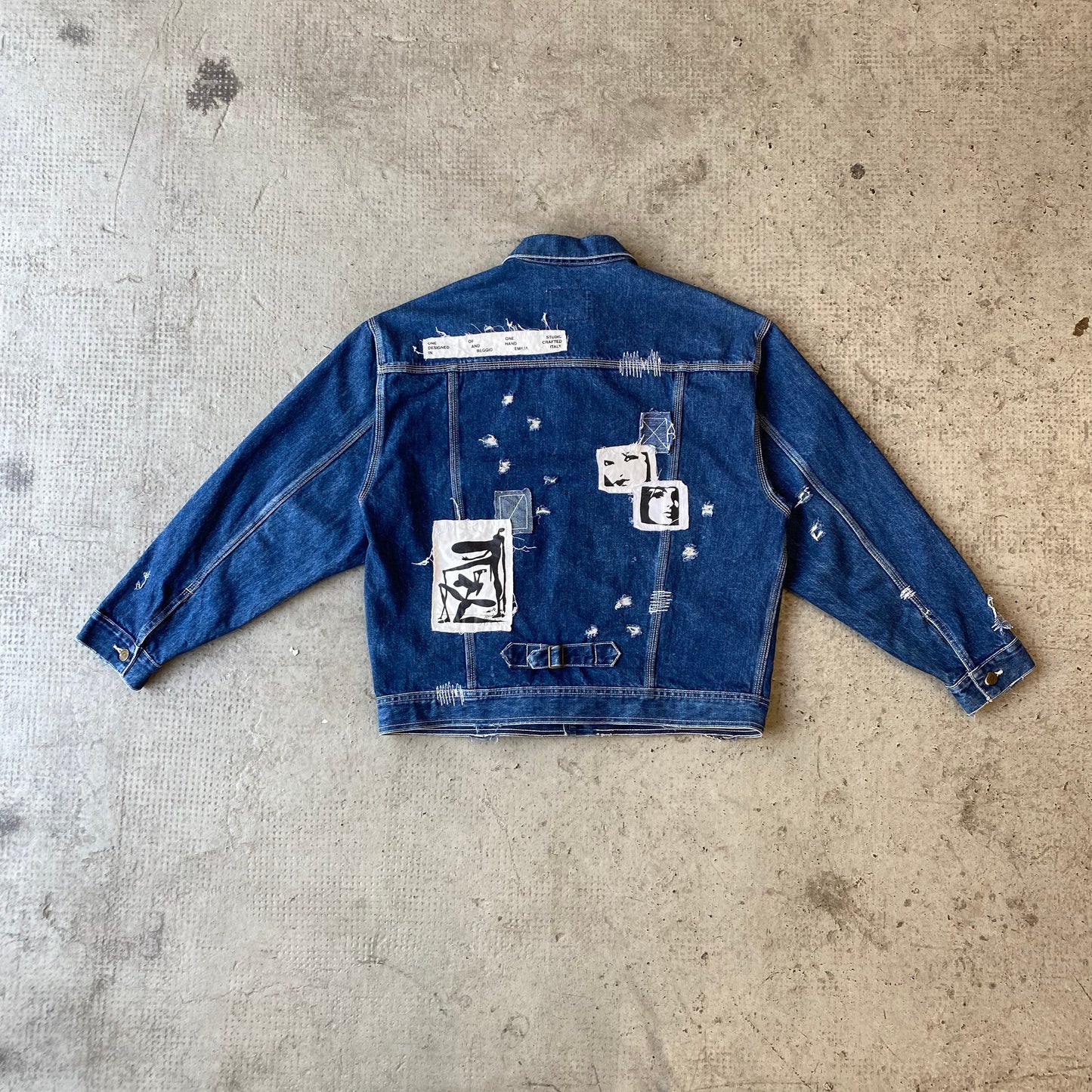 LEVI'S PATCH JACKET DEEP BLUE