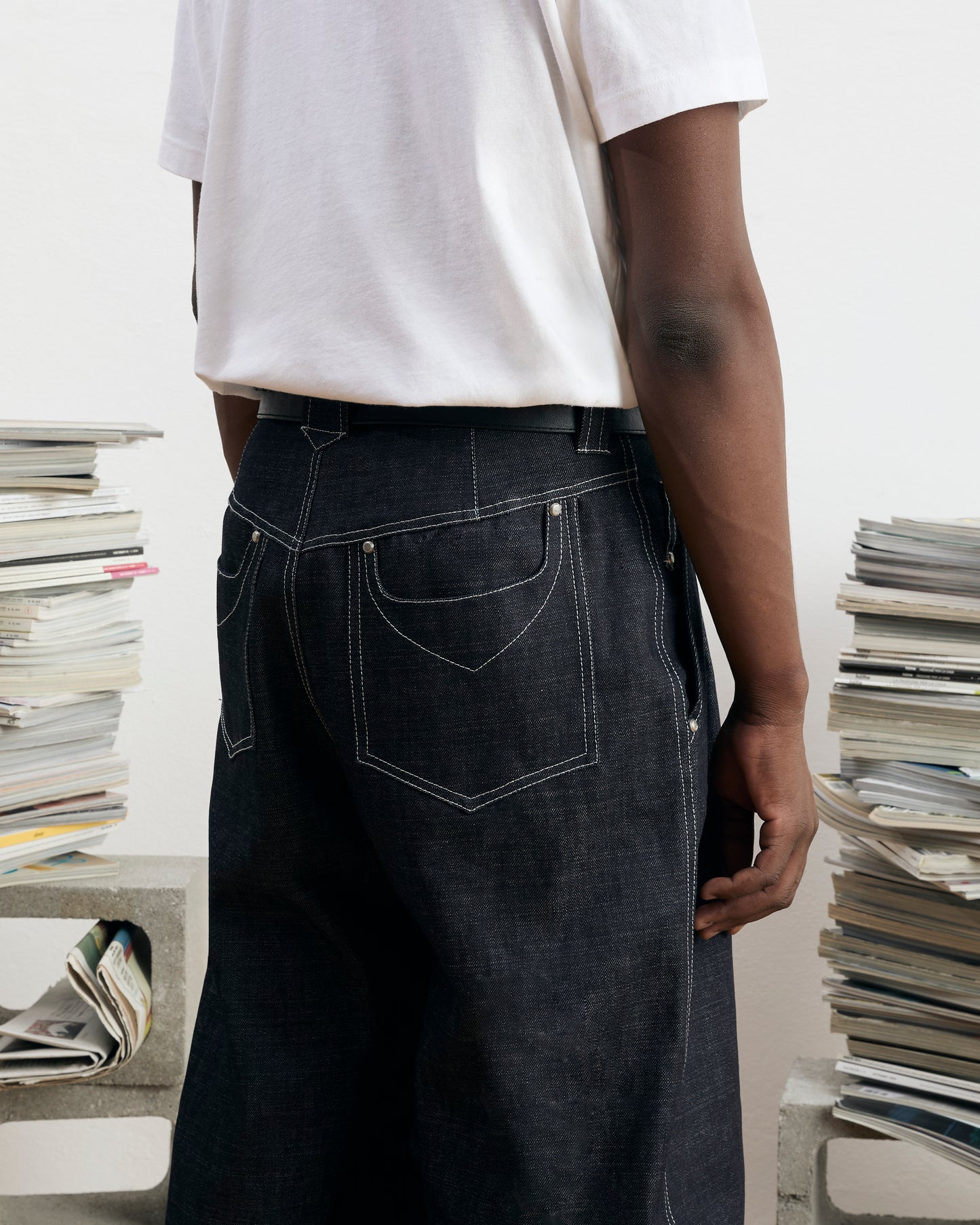 TYPE 001 RAW DENIM PANTS