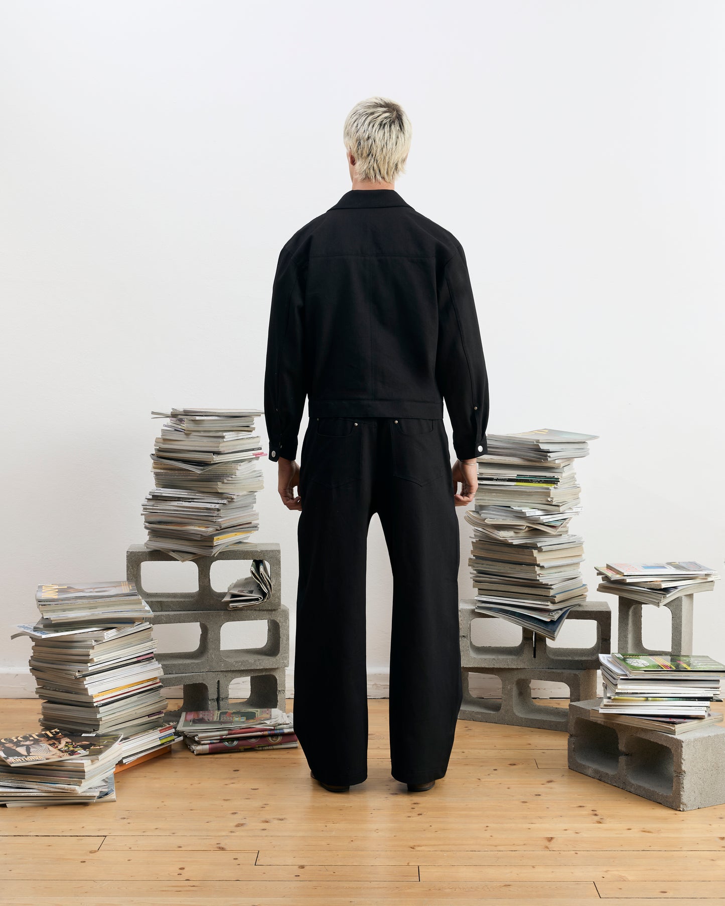 TYPE 001 DEEP BLACK DENIM JACKET