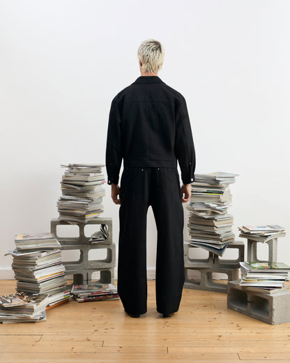 TYPE 001 DEEP BLACK DENIM JACKET