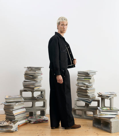 TYPE 001 DEEP BLACK DENIM JACKET