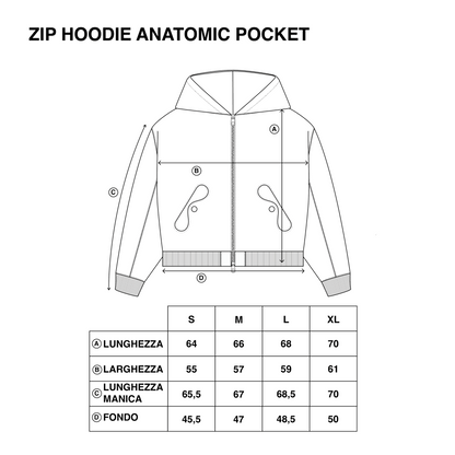 Type 02 - Double Zip Hoodie - Navy