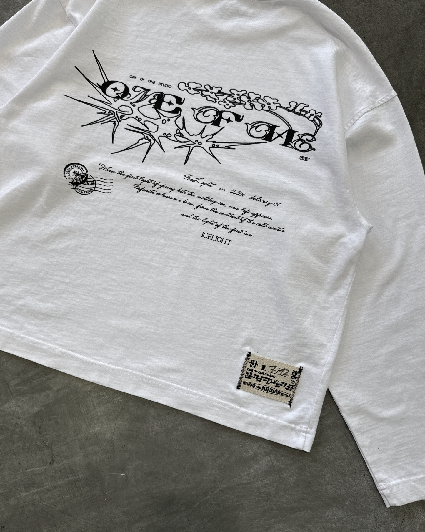 ICELIGHT LOGO LONGSLEEVE