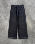 Raw denim blue