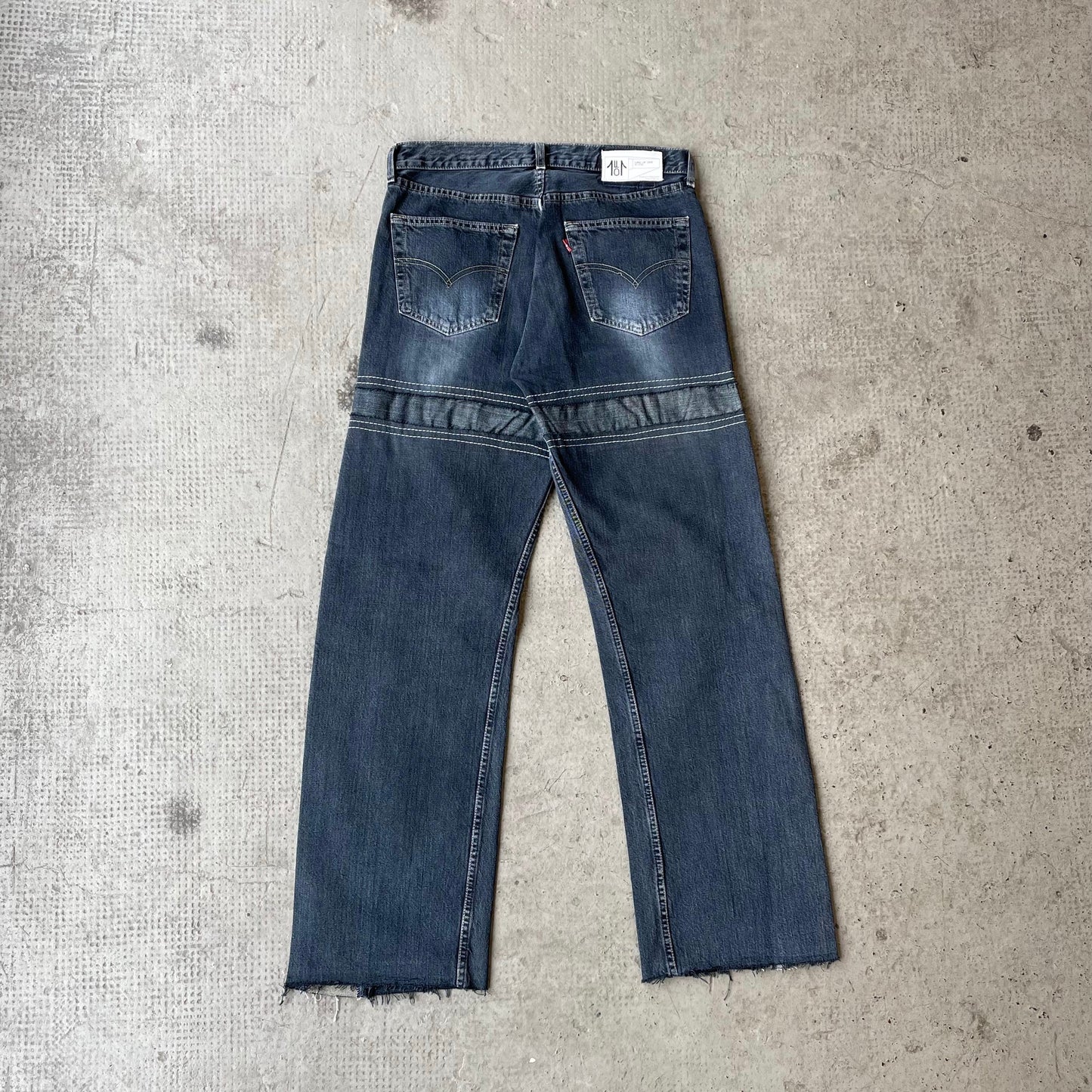 501 LEVI'S EXAGGERATED  DUSTY BLUE