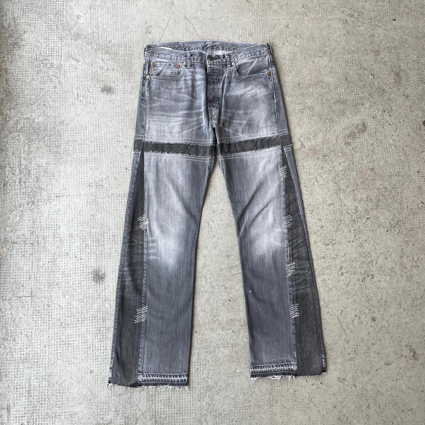 501 LEVI'S EXAGGERATED  STEEL GREY