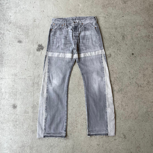 501 LEVI'S EXAGGERATED  FADED GREY