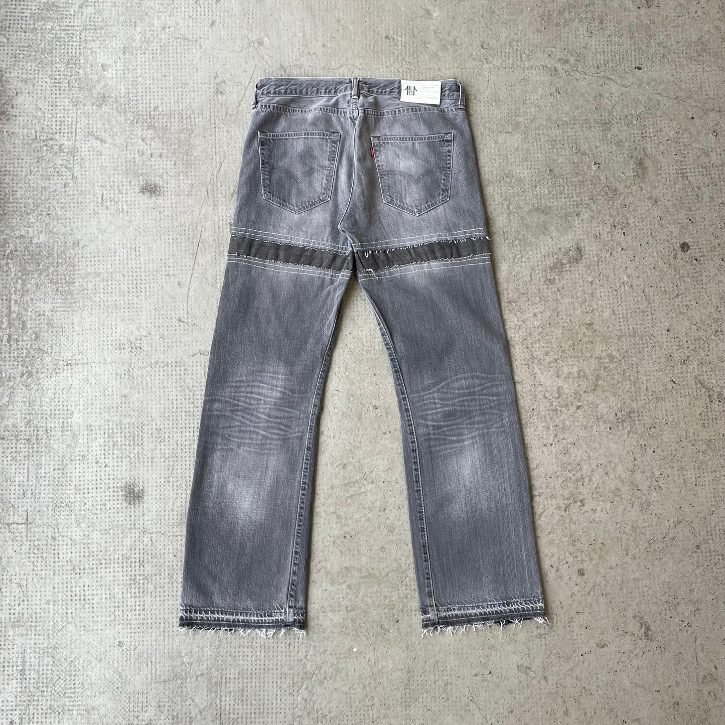 501 LEVI'S EXAGGERATED  STEEL GREY