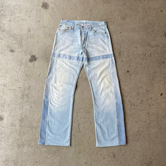 501 LEVI'S EXAGGERATED  LIGHT BLUE
