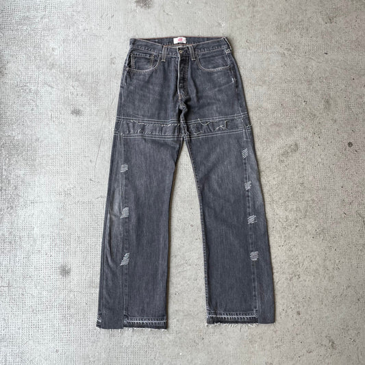 501 LEVI'S EXAGGERATED  INDUSTRIAL GREY