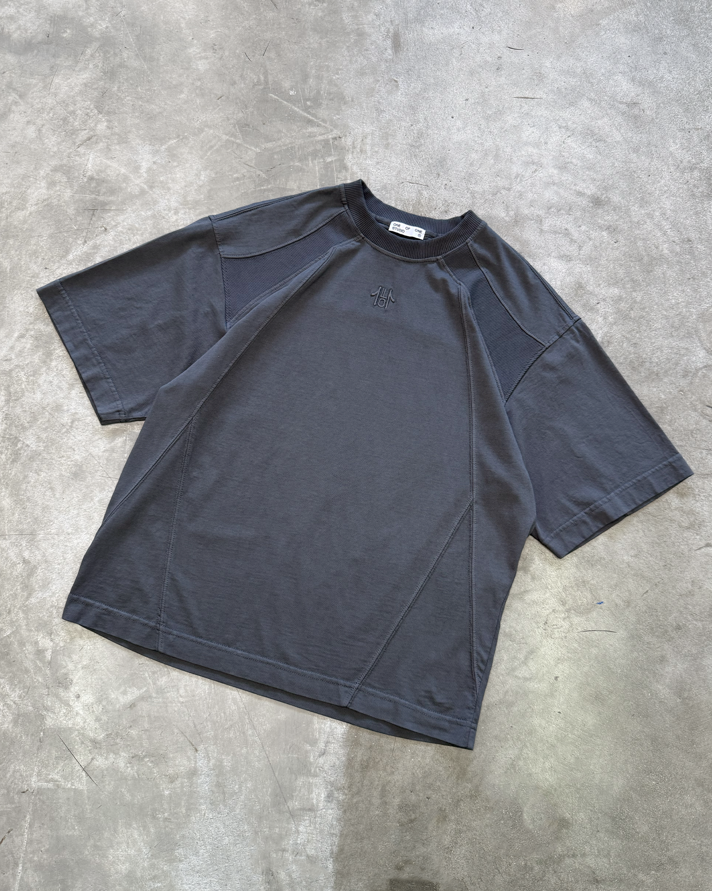 MOTORSPORT TEE - ANTHRACITE